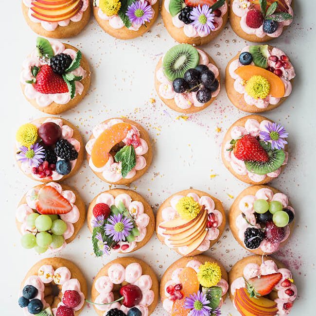 Kleine Törtchen als Fingerfood